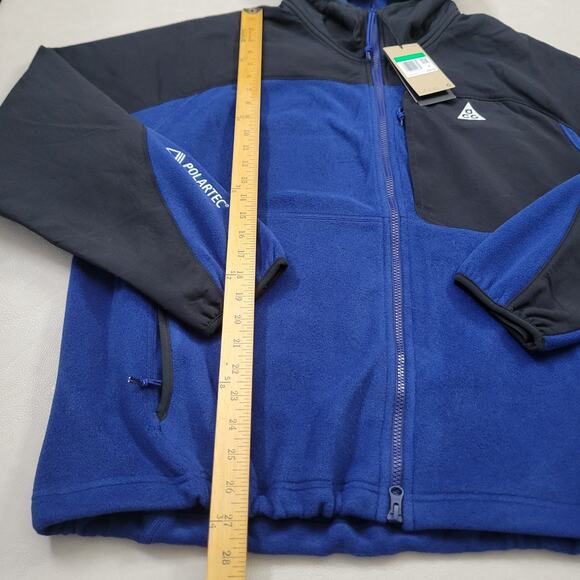 Nike ACG Wolf Tree Plus Mid Layer Hooded Jacket Medium Loose Fit HJ2458-010 - Picture 12 of 13